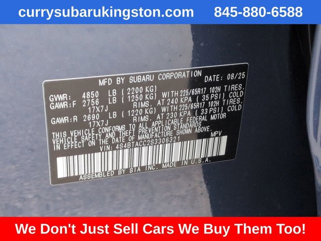 2025 Subaru Outback Premium photo 8