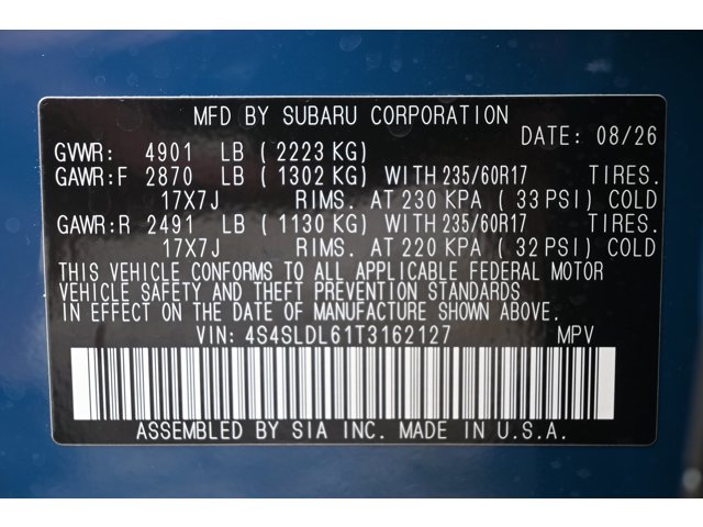 New 2026 GEYSER BLUE Subaru Wilderness image 37
