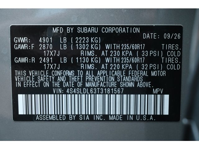 New 2026 RIVER ROCK PEARL Subaru Wilderness image 38