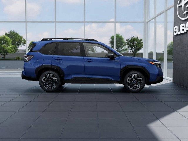 New DAYBREAK BLUE PEARL 2026 Subaru Forester Premium Hybrid for